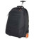 Delsey ODC61, Professional Trolley, with a 17" Notebook Pocket & Customizable Photo Insert, Black
