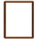 Dennis Daniels Basic Rounded Corner Wood Molding Frame for a 8" x 10" Photograph, Color: Dark Walnut.