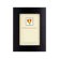 Dennis Daniels Basic Curve Wood Molding Frame for a 5" x 7" Photograph, Color: Ebony Black.