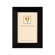 Dennis Daniels Angled Gallery Wood Molding Frame for a 5" x 7" Photograph, Color: Ebony Black.