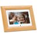 Claire Modern 7" Solid Beech Wood Digital Picture Frame, USB Interface, 128 MB Internal Memory & Built-in Speaker