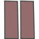 Thomas Duplex Darkroom Safelight Filter Set #FDW, For White Sensitive Graphic Arts Materials