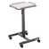 Da-lite / Welt Projector Cart with Telescoping Center Column Ajdusts from 33" - 49-1/2".