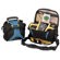 Domke Cub 20, Medium Size SLR Shoulder Bag, Black & Lagoon.