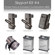 Elinchrom 4800 Watts Digital Power Set 4 with Two 2400RX Power Packs and Twin x 4 Flash Heads and Skyport