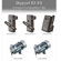 Elinchrom Digital Style 600RX / 600RX, Two 600ws Monolite Kit with EL Skyport Radio Slave System
