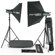 Elinchrom D-Lite 2 Compact Monolight Flash Kit, with Two 200 Watt Second Monolights, Stands, Softboxes & Carry Case.