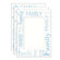 Collector's Gallery Tinted Embossed Family Photo Greeting Cards for Your 3.5" x 5" or 4" x 6" Picture, Pack of Three Cards.
