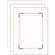 Collector's Gallery Tinted Embossed Square Corners Photo Greeting Cards for Your 3.5" x 5" or 4" x 6" Picture, Pack of Three Cards.