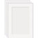Collector's Gallery Tinted Embossed Flint White Photo Greeting Cards for Your 3.5" x 5" or 4" x 6" Picture, Pack of Three Cards.