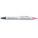 Itoya DH-40 Doubleheader Permanent Ink Marker Pen, Black Ink One End, Pink Ink the Other, Bullet-tips