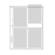 Adorama Archival Photo Pages Holds Eight 4" x 6" Prints, Pack of 25