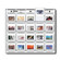 Print File Archival 35mm Slide Pages Holds Twenty 2" x 2" Mounted Transparencies, Side Loading, Pack of 25