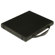 Print File Archival Workbox, 3 Ring Binder Box with a Carry Handle, 1-1/2" Deep, 1.0" D-ring, Black