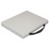 Print File Archival Workbox, 3 Ring Binder Box with a Carry Handle, 1-1/2" Deep, 1.0" D-ring, Gray
