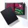 Prat Slimbook Presentation Book with Twelve 5"x 7" Archival Sheet Protectors, Cover Color: Black.
