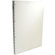 Pina Zangaro Vista, 17" x 11" Screwpost Cover, Snow White Acrylic Finish, Portrait Format.