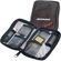 Adorama Slinger Digital Memory Case 4, Holds 4 Cards and Batteries, Black