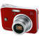 General Electric A1250 Digital Camera, 12.2 Megapixels, 5x Optical Zoom, 5.7x Digital Zoom, 2.5" LCD Display, Red