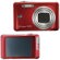 General Electric E1050 Digital Camera, 10.0 Megapixels, 5x Optical Zoom, 4.5x Digital Zoom, 3.0" LCD Display, Red