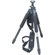 Giottos BG-4180 Black Compact Aluminum Universal Tripod, 3-Section, with Case & Padded Strap, Supports 22 lbs.