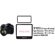 Giottos Aegis 58.7 x 52.7mm & 49.8mm x 24.9mm Professional Glass LCD Screen Protectors for the Nikon D200, 12 Layers of Multi-Coatings Each Side.