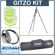 Gitzo GT2541 Series 2, 6X C.F. 4 Section Tripod Legs Kit. with Adorama Deluxe Tripod Case, Double Bubble Level, Tripod Hanger