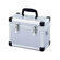Hakuba AS-S Small Aluminum Case with Padded Divider Interior, 10.5" x 8.0" x 5.5" Inner Dimensions.