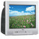 Haier HTR13 13" Flat Screen CRT Television with 4:3 Aspect Ration, Integrated ATSC / NTSC / QAM Tuner