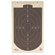 Hoppe's 50 ft. Rapid Fire Silhouette Official Competition Pistol Target, 12" x 20", Pack of Twenty