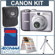 Canon Powershot A1000 IS Camera Kit, Purple with 4 GB SD Memory Card, Camera Bag, Table Top Tripod, EZ Digital Photography Guide