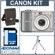 Canon PowerShot A1100 IS Digital Camera Kit, Gray with 4 GB SD Memory Card, Camera Bag, Table Top Tripod