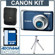 Canon Powershot A3100 IS Digital Camera Kit,- Blue - with 4GB SD Memory Card, Camera Bag, Table Top Tripod, EZ Digital Photography Guide