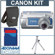 Canon Powershot A470 Digital Camera kit, Blue with 2 GB SD Memory Card, Table Top Tripod, Camera Case