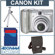 Canon Powershot A580 Digital Camera, Refurbished with 2 GB SD Memory Card, Camera Case, Table Top Tripod,