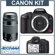 Canon Digital Rebel XSi SLR "Black" Camera Body with Canon EF 75-300mm f/4.0-5.6 III