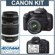 Canon Digital Rebel XSi SLR "Black" 2 Lens Kit with EF-S 18-55mm f/3.5-5.6 Image Stabilizer Lens & EF-S 55-250mm f/4-5.6 IS Image Stabilizer Lens