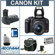 Canon Digital Rebel XSi SLR Camera/ Lens Kit Black with EF-S 18-55mm f/3.5-5.6 IS Lens, 8 GB SD Memory Card, Pro Verical Grip / Battery Holder, Spare LP-E5 Lithium-Ion Rechargeable Battery, Slinger Camera Bag , USB 2.0 SD Card Reader, Professional Lens Cleaning Kit