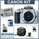 Canon Digital Rebel XSi SLR Camera Kit, Silver with 4 GB SD Memory Card, Spare LP-E5 Lithium-Ion Rechargeable Battery, Slinger Camera Bag, Mack 3 Year Extended Warranty, USB 2.0 SD Card Reader, Professional Lens Cleaning Kit