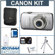 Canon PowerShot SD980 IS Compact Digital ELPH Camera Kit,- Silver - with 8GB SD Memory Card, Camera Case, Spare NB-6L Type Lithium-ion Battery, Table Top Tripod, USB 2.0 SD Card Reader, Digital Camera & Lens Cleaning Kit