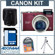 Canon Powershot SX200 IS Digital Camera Kit, - Red - Refurbished - with 4GB SD Memory Card, Spare NB-5L Type Lithium-ion Battery, Camera Case, Table Top Tripod