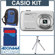 Casio Exilim EX-Z33 Digital Camera Kit,- Silver - with 4 GB SD Memory Card, Camera Case, Table Top Tripod,
