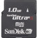 SanDisk 1 GB Mini Secure Digital, miniSD, Ultra II Mobile Memory Card.