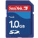 SanDisk 1 GB Secure Digital (SD) Memory Card.