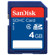 SanDisk 4 GB Secure Digital High Capacity (SDHC) Memory Card