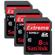 SanDisk 8 GB, Extreme III Secure Digital High Capacity (SDHC) Memory Card, Class 10 - Pack of 3