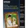Epson Premium Semi-Gloss Photo Inkjet Paper, 10.4 mil., 251gsm, 8.5" x 11", 20 Sheets.