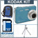 Kodak EasyShare C180 Digital Camera Kit, - Teal - with 4 GB SD Memory Card, Camera Bag, Table Top Tripod,