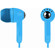 iLuv i301 Lightweight In-Ear Earphone with Built-In Volume Control, for the iPod, Blue