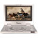 Impecca DVP-910 Portable DVD Player with 9" 16:9 TFT LCD Screen, Built in Speakers, USB Port, Silver